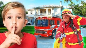 Влад построил 4 секретные комнаты в одном цвете!