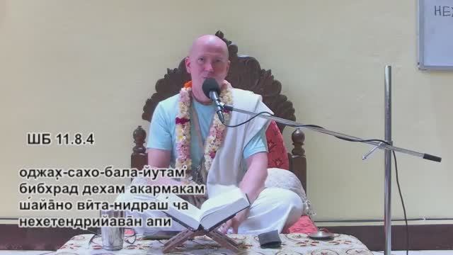 15.05.2026 || Шримад Бхагаватам 11.8.4 | Е.М. Кришна Канхея прабху смотреть онлайн