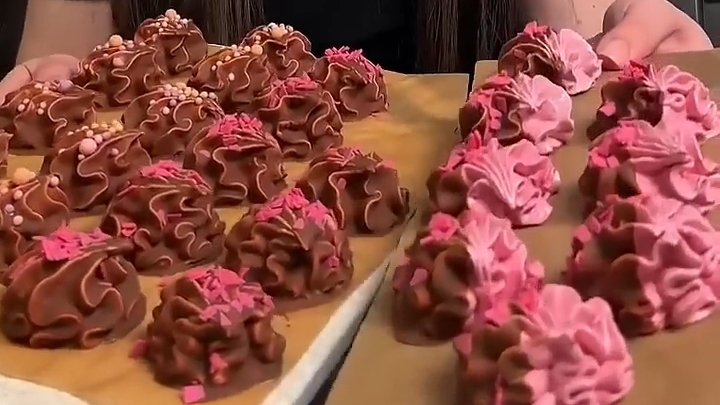 Вишнёвый ЗЕФИР в шоколаде...🍥🍒🍫😋