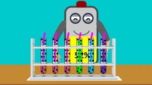 Low Battery Test Tube Juice Drinking Sounds   Mukbang Animation   NCR Animation