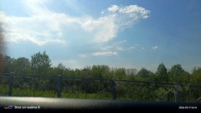 еду в Пушкин и снимаю вид очень красивый