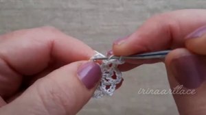 Угловые столбики в квадратных мотивах Вязание крючком для начинающих