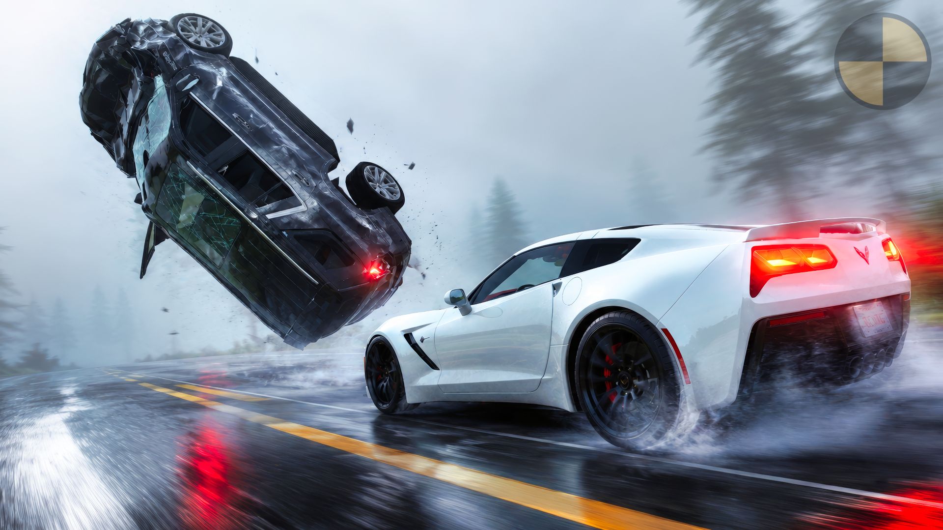 ТУМАН превратил поездку в Кошмар | BeamNG Drive - Фильм