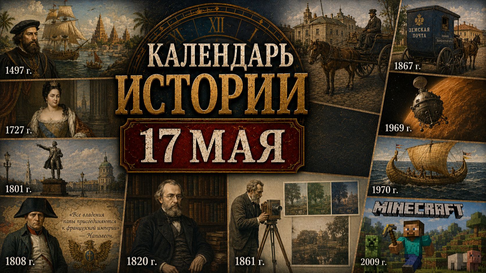 КАЛЕНДАРЬ ИСТОРИИ 17 МАЯ