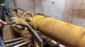 Техника и оборудование, токарный станок, обработка дерева