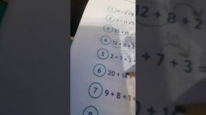 Занятие 1 класс примеры на +