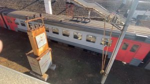 Эд4м РЖД на станции лось