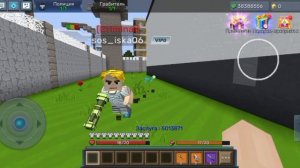 Даю другу VIP GUN в JAIL BREAK🔫.BLOCKMAN GO