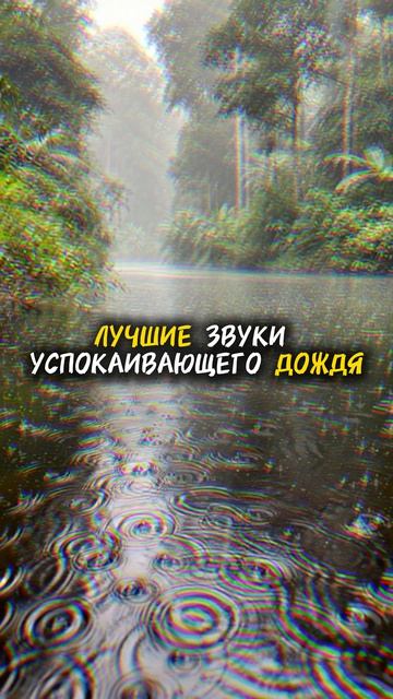 ЛУЧШИЕ ЗВУКИ УСПОКАИВАЮЩЕГО ДОЖДЯ | Полное видео на канале