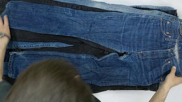 Levi's джинсы мужские  секонд оптом 4 пак