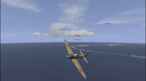 Ил-2FB F4F3 VS A6M (2)_c модами эффектов и звуками