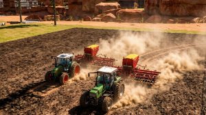 [РП] В ИГРЕ «FARMING SIMULATOR 18». ПРОДОЛЖАЮ РАЗВИВАТЬ С/Х (СЕЛЬХОЗ) СЕЮ ПШЕНИЦУ. [ДЕНЬ-10]