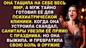 Истории из жизни|Она не была сумасшедшей — просто слишком долго тащила на себе мужа|Аудио рассказы