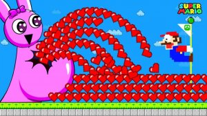 МАРИО ПРОТИВ 999 СЕРДЕЦ ОТ БЕРЕМЕННОЙ СПРУНКИ ПИНКИ ИЗ ЖИВОТА
