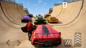 3D Трюки на ГТА Машинах — Гонки на Рампах — Геймплей Автомобильной Игры на Android