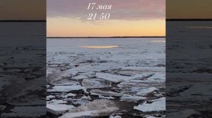 ледоход на реке Лена