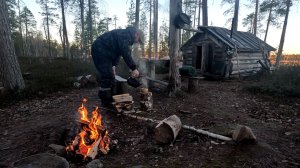 Одиночное путешествие: рыба и костер в тайге