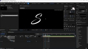 Liquid Stroke Text Reveal Animation