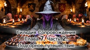 Гильдия Сопровождения. Глава 7. Часть 2. Подгорное путешествие.