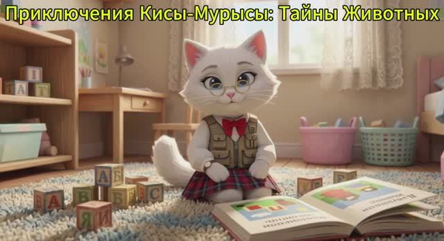 Приключения Кисы Мурысы Тайны Животных. мультики. почемучка.