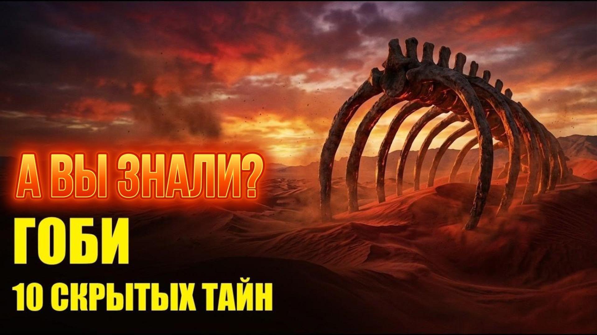 Что Скрывают Пески! 10 Тайн Пустыни! смотреть онлайн