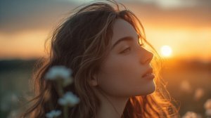 The evening is wonderful and beautiful