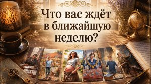 Что вас ждёт в ближайшую неделю? Гадание Tarot Reading