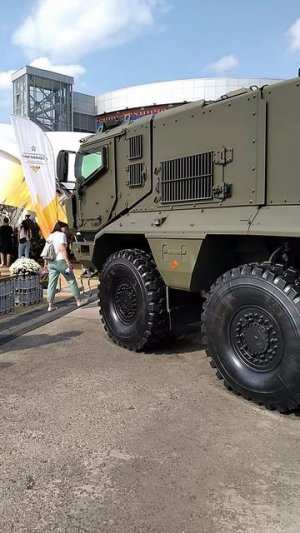 Футуристичный Бронеавтомобиль от Концерта Камаз