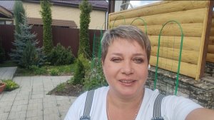 Была в гостях. Пересадила петунии.