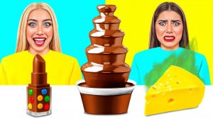 Шоколадный Фонтан Челлендж # Удивительные Кулинарные Лайфхаки от Mega DO Challenge