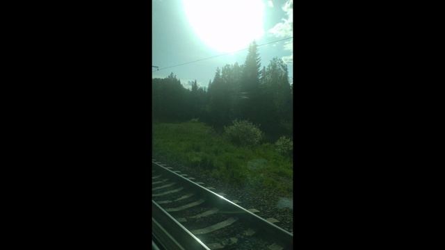 Путешествие из Москвы в Сибирь и обратно, взгляд из окна вагона Фрагмент 5