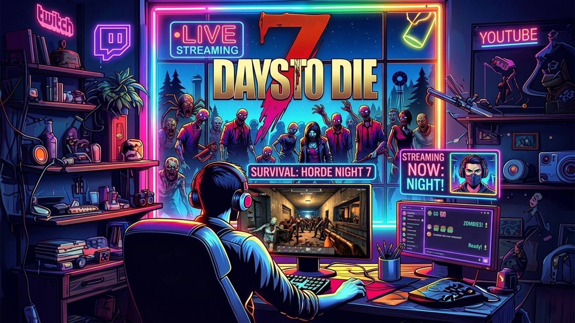 7 Days to Die, Пробуем выжить на БЕЗУМИЕ #bloodvist #shorts смотреть онлайн