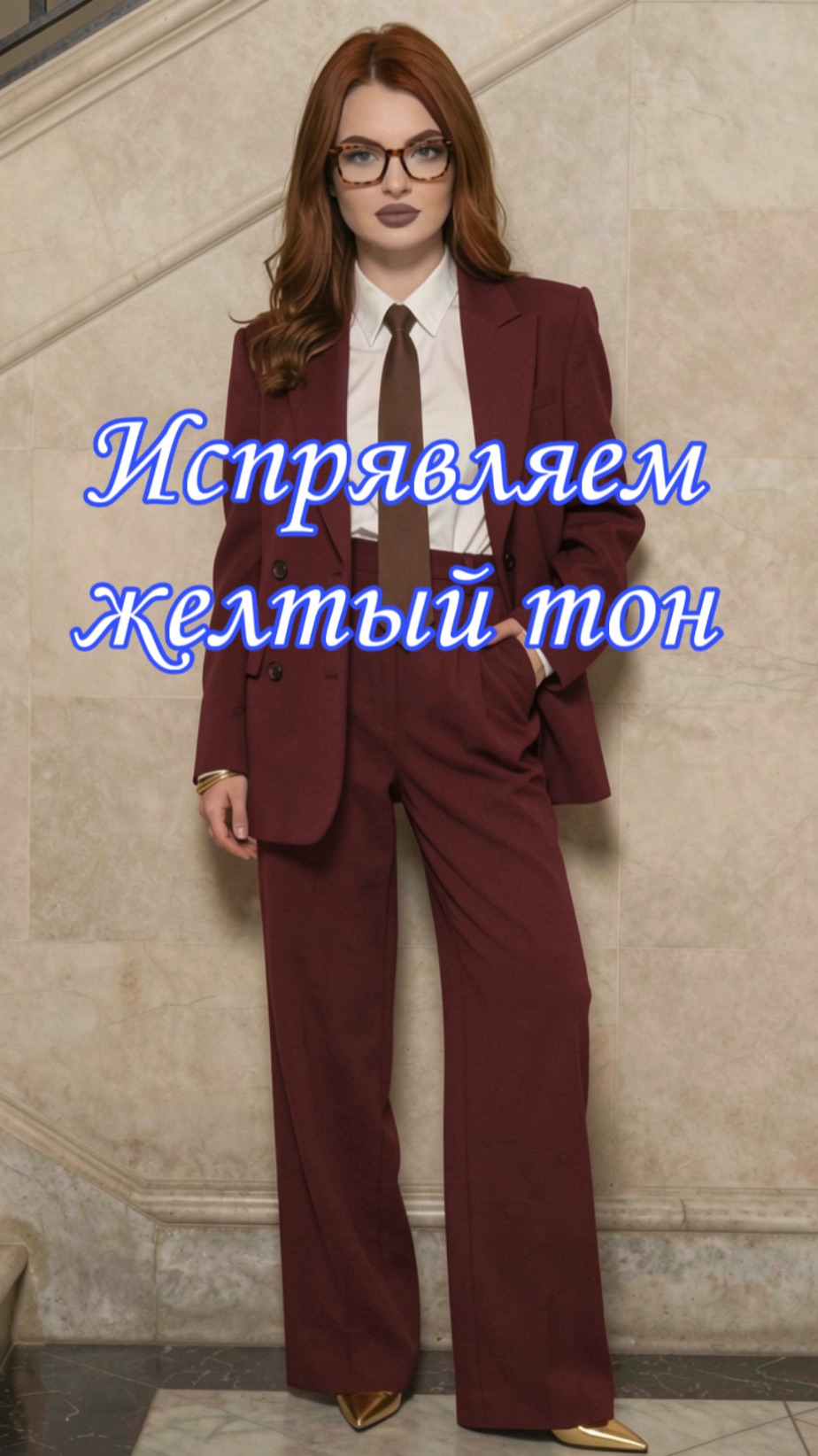 Исправляем желтый тон 💛