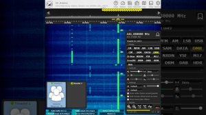 Декодирование DMR радиоприёмник Малахит-R1, антенна телескоп