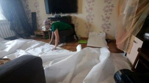 Дачная жизнь. Шью чехол на теплицу.1 часть