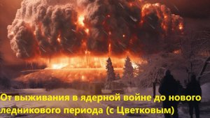 От выживания в ядерной войне до нового ледникового периода (с Цветковым)