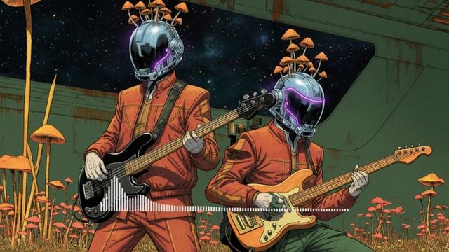 Space Punk Funk Odyssey 🚀🤖 ｜ Synthwave, French House, Electro Disco, Cosmic Groove Mix-(1080p30)