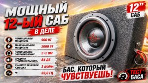 Мощнейший саб УРАЛ ПАТРИОТ 12