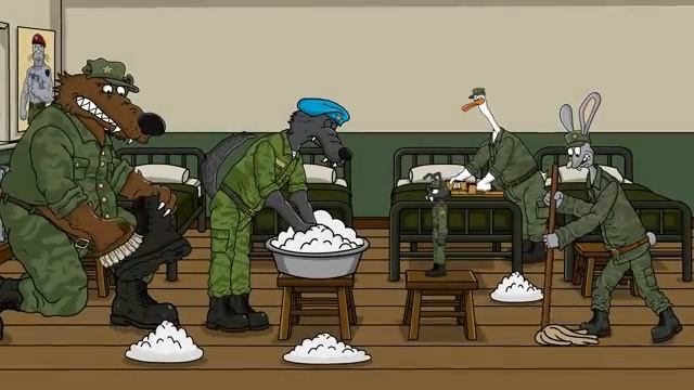 Волк против дедов. Самый дерзкий новобранец в истории части смотреть онлайн