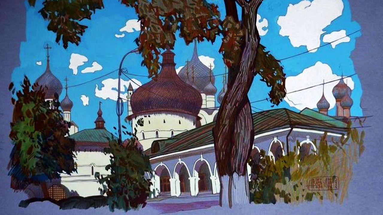Галерея работ художника Анны Владимировой-Лавровой.