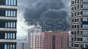 Пожар в Москве