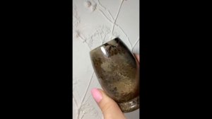 Яшма пейзажная мини ваза