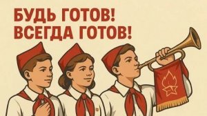 Будь готов-всегда готов! С Днём пионерии. Роскошная музыкальная открытка.