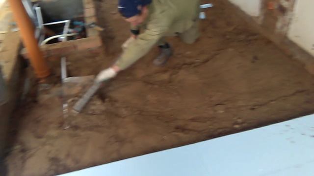 Замена половины дома не снимая крыши Устройство бетонных полов