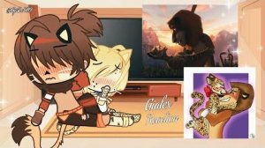 Youtube downloader thumbnail Alex and Gia reaction to GIALEX 1/2 || Madagascar Gacha Life 🦁💞🐆
