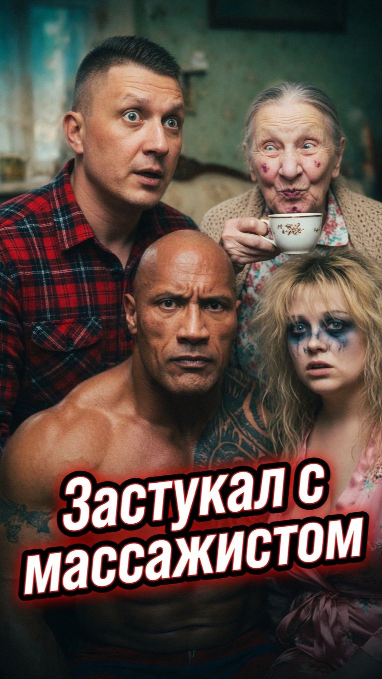 Спалил массажиста с женой