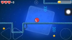 Как пройти уровень 58 в red ball 4