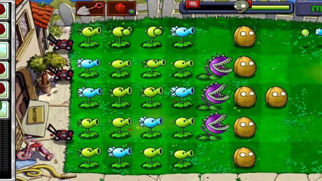 Plants Vs Zombies V1 10 часть