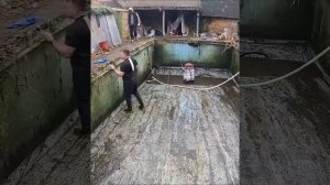 Привел в порядок бассейн