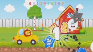 Детский развивающий мультфильм: лопаем шарики, считаем.